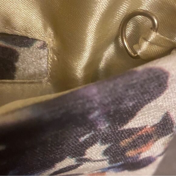 Lulus Earthly Gardens Beige Sequined Beaded Embellished Clutch - Picture 9 of 10